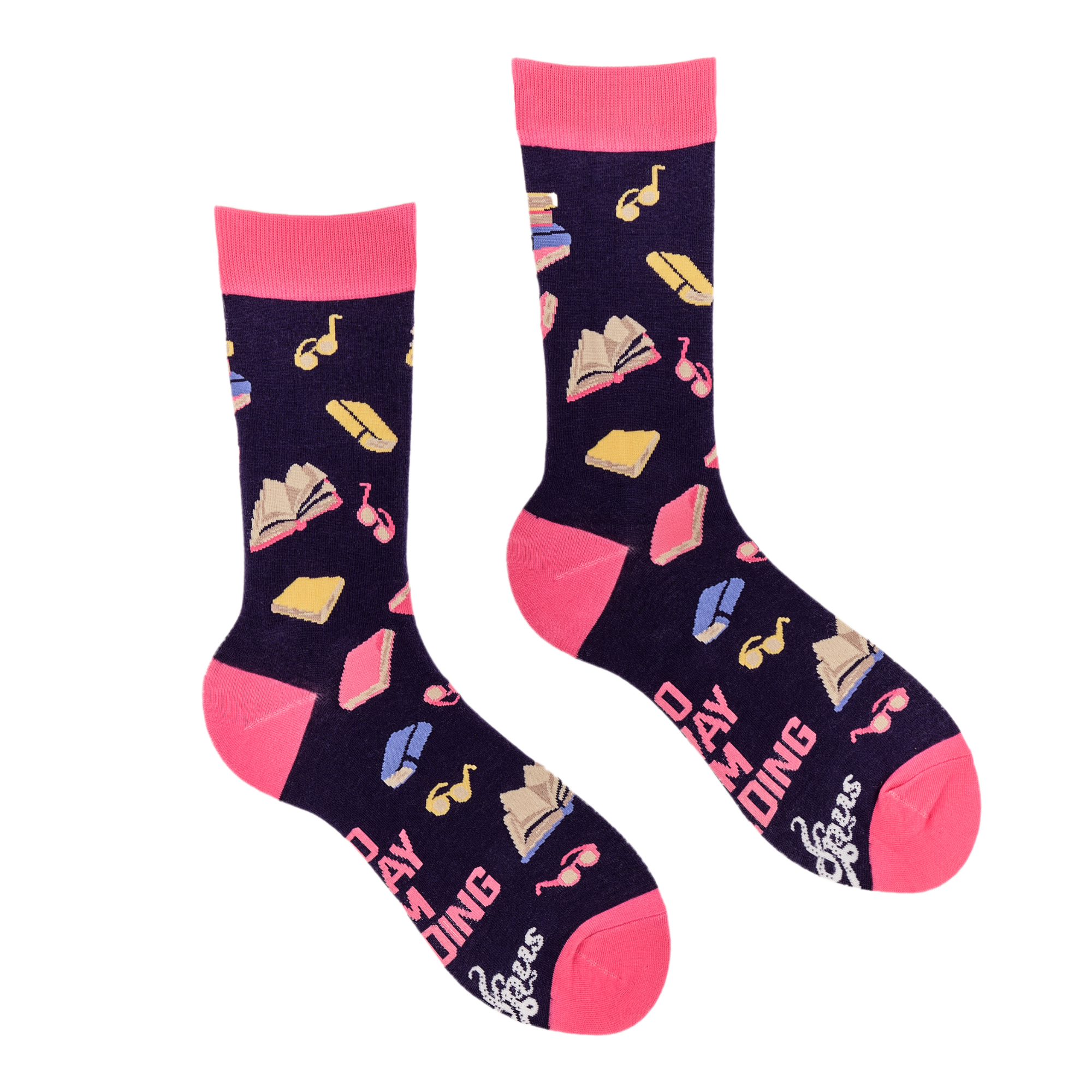 Socktopus - Wholesale Socks - Unisex - Reading Socks - Shelf Control2