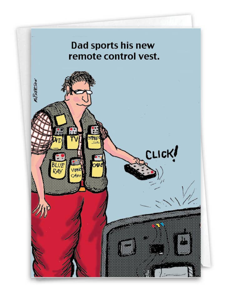 Fars dag-kort - Fjernbetjening Vest for engroshandel hos NobleWorks
