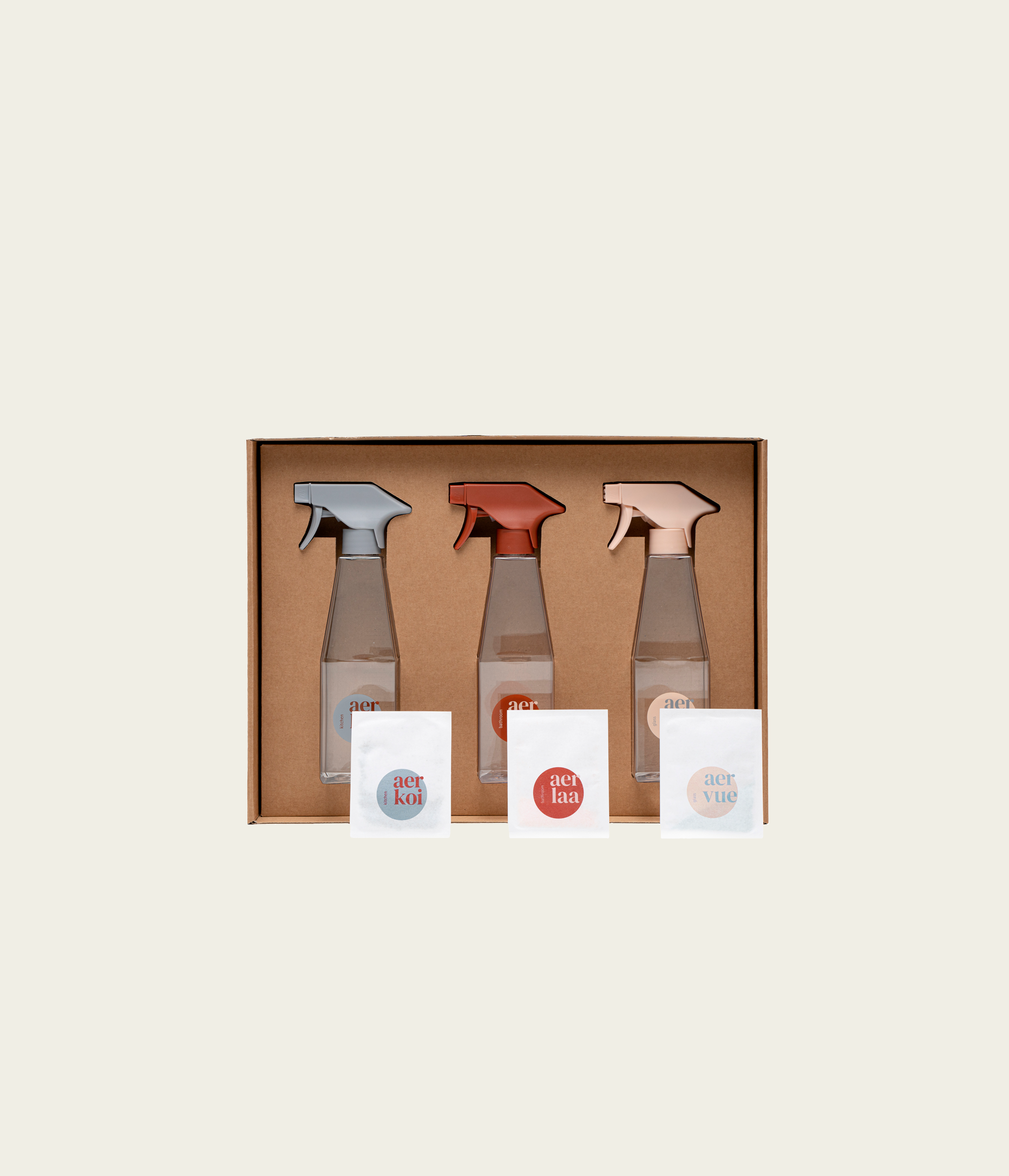 aer - Wholesale Multi-Surface Cleaner - Effective & organic kitchen, bathroom and glass cleaner trio2