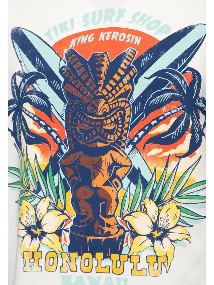 Btex Fashion GmbH / KING KEROSIN – wholesale T-shirt – men's – Tiki Surf Shop Tee