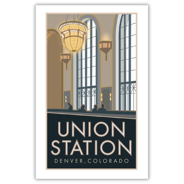 Union Station 3, Cooper Lounge, Denver, Colorado - Plakate für den Großhandel von Travel Posters by M&W Design Co.
