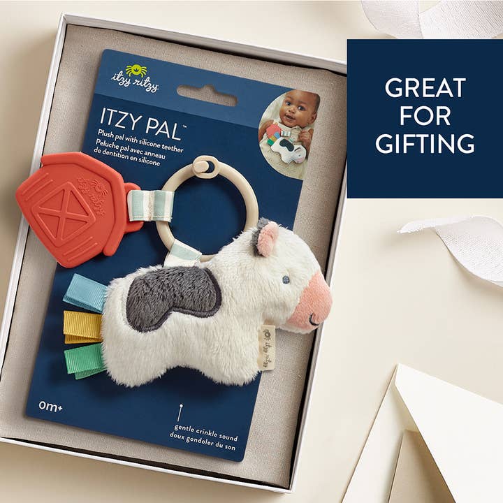Itzy Ritzy - Wholesale Teether (Not Clip-On) - Baby - Itzy Pal Cow