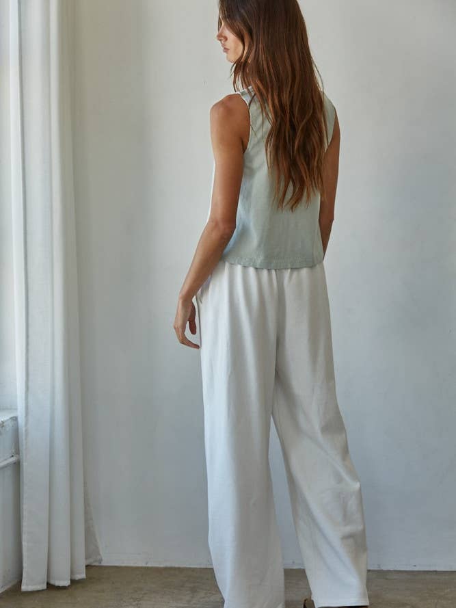 By Together - Wholesale Tank Top - Women's - L8751 | Knit Cotton Scoop Neck Sleeveless Tank Top2