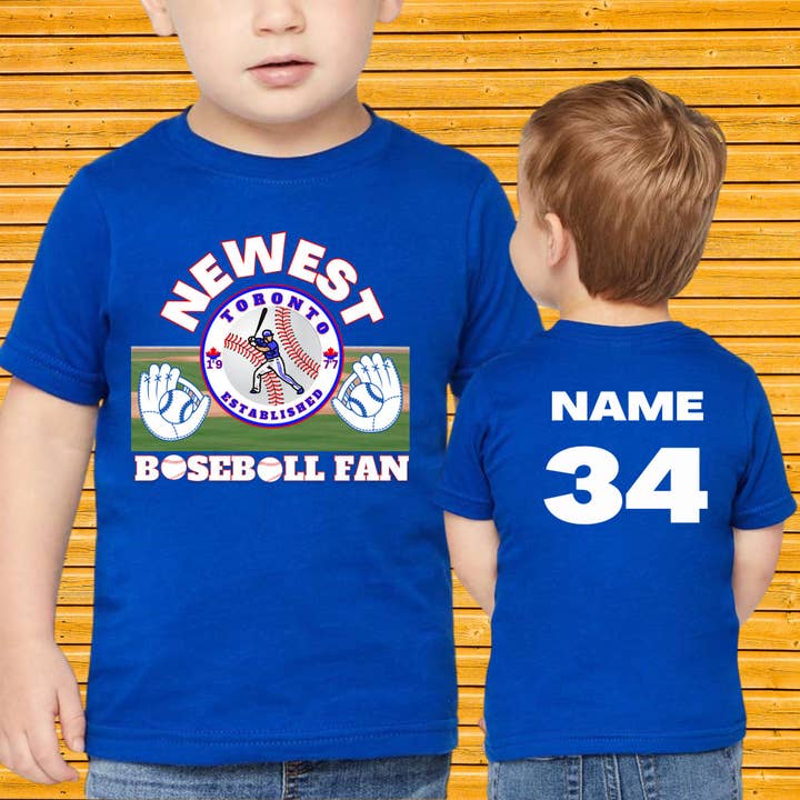 Camiseta de beisebol New Fan Kids/Unissex Personalizar por atacado de Worldwide Souvenir Mart