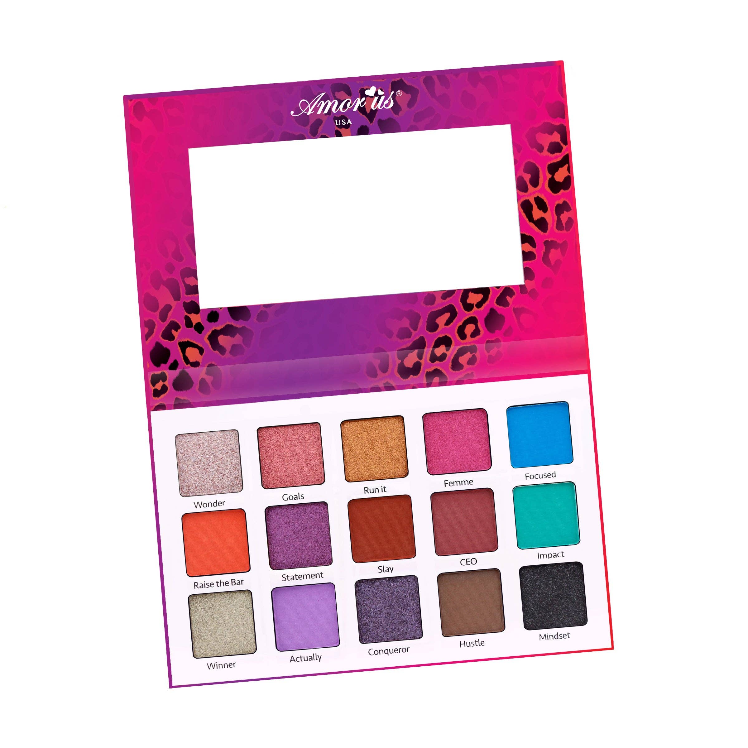 Amorus USA - Wholesale Eyeshadow Palette - Lady Boss - Pressed Pigment Palette3