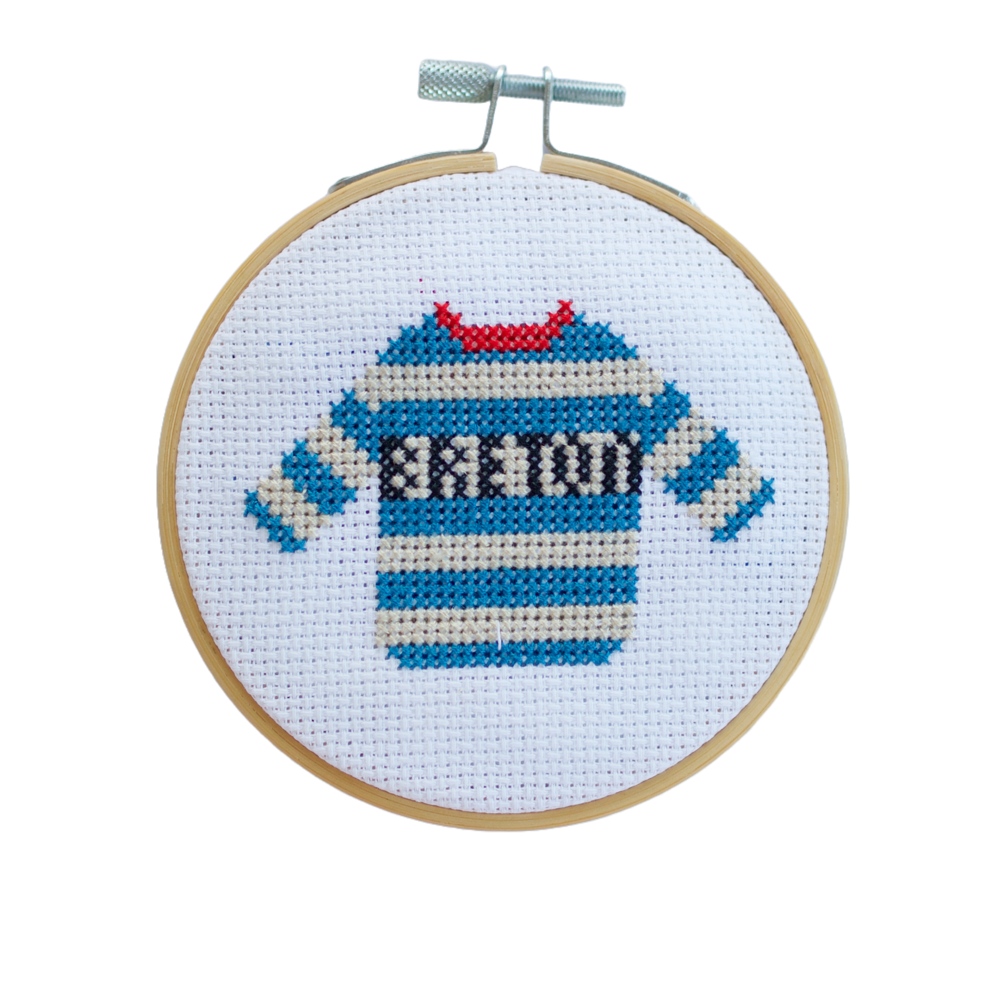 Cotton Clara Craft Kits & Supplies - Venta al por mayor Kit de manualidades - Kit de Bordado Fácil de Punto de Cruz Contado Bretón4