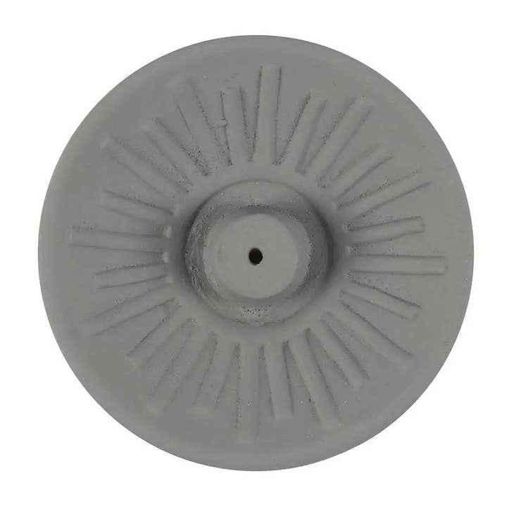 Arômes & Évasions - Wholesale Incense Holder - Incense Burner -Stick Holder -Terracotta -Grey Energy
