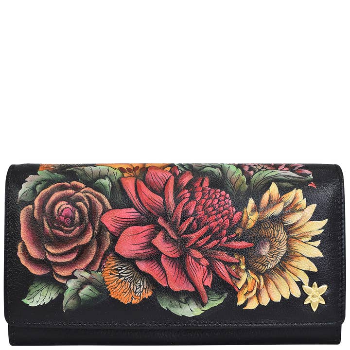 Dragspel Flap Plånbok - 1112 för wholesale av Anuschka Europe