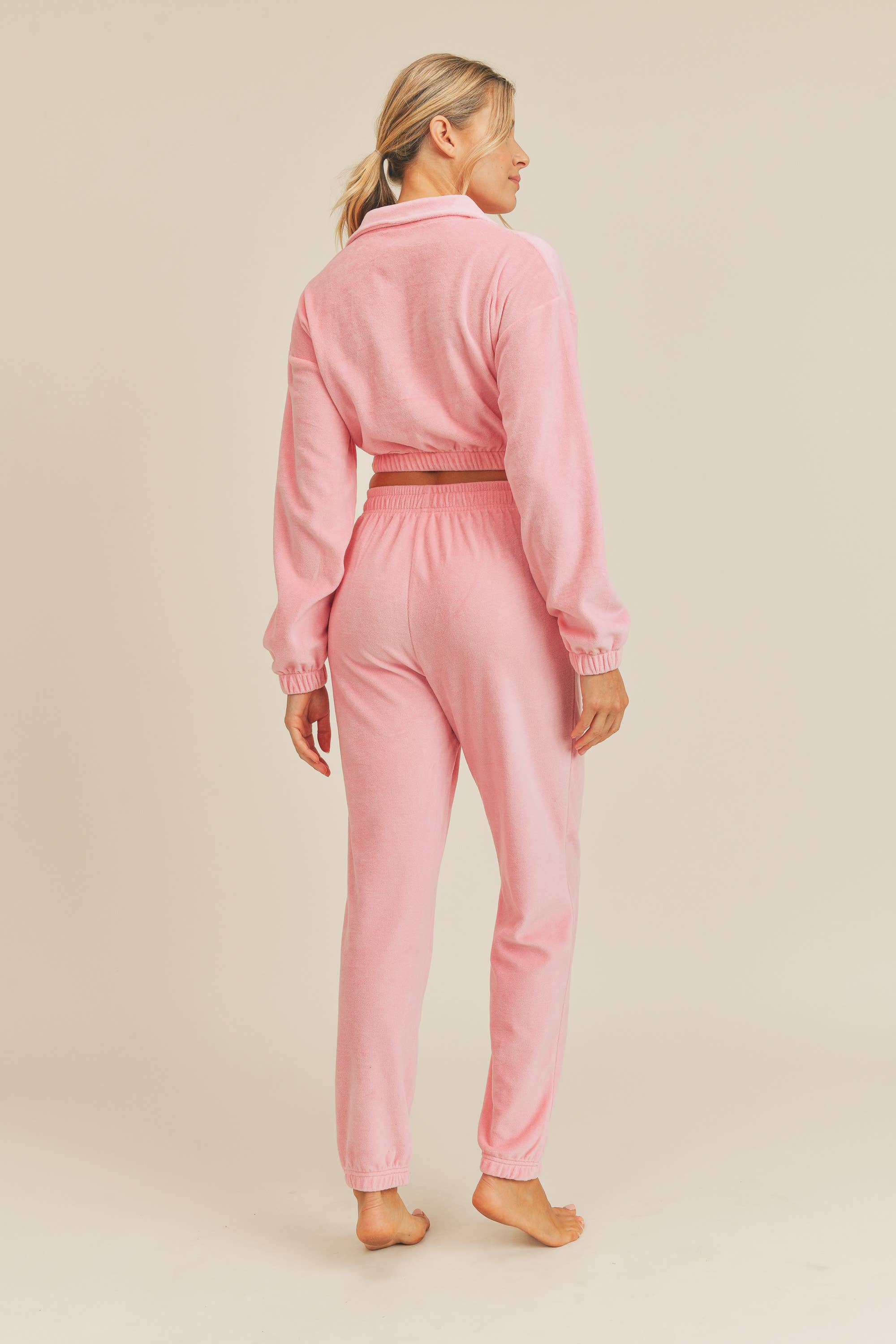 ANWND - Wholesale Lounge Set - Women's - 1390SET-VELOUR LONGSLEEVE SWEATS SET10