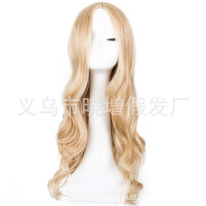 70cm Long Curly Cosplay Wig - Heat Resistant Synthetic Wig for Anime & Costume for wholesale by Hair Imports NYC