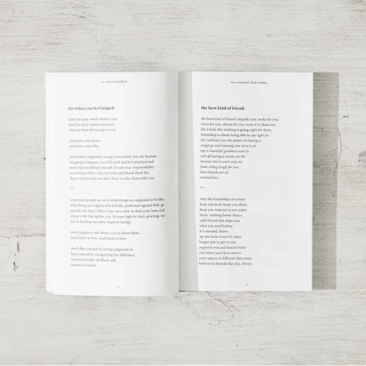 Thought Catalog - Wholesale Poetry & Drama - Face Yourself. Look Within. (Book)1