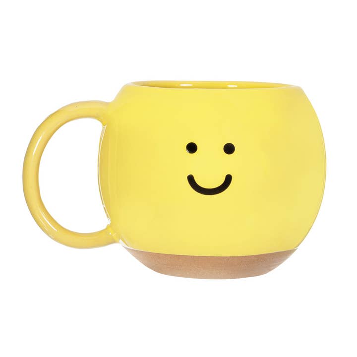 Happy Mug for wholesale by Sass and Belle