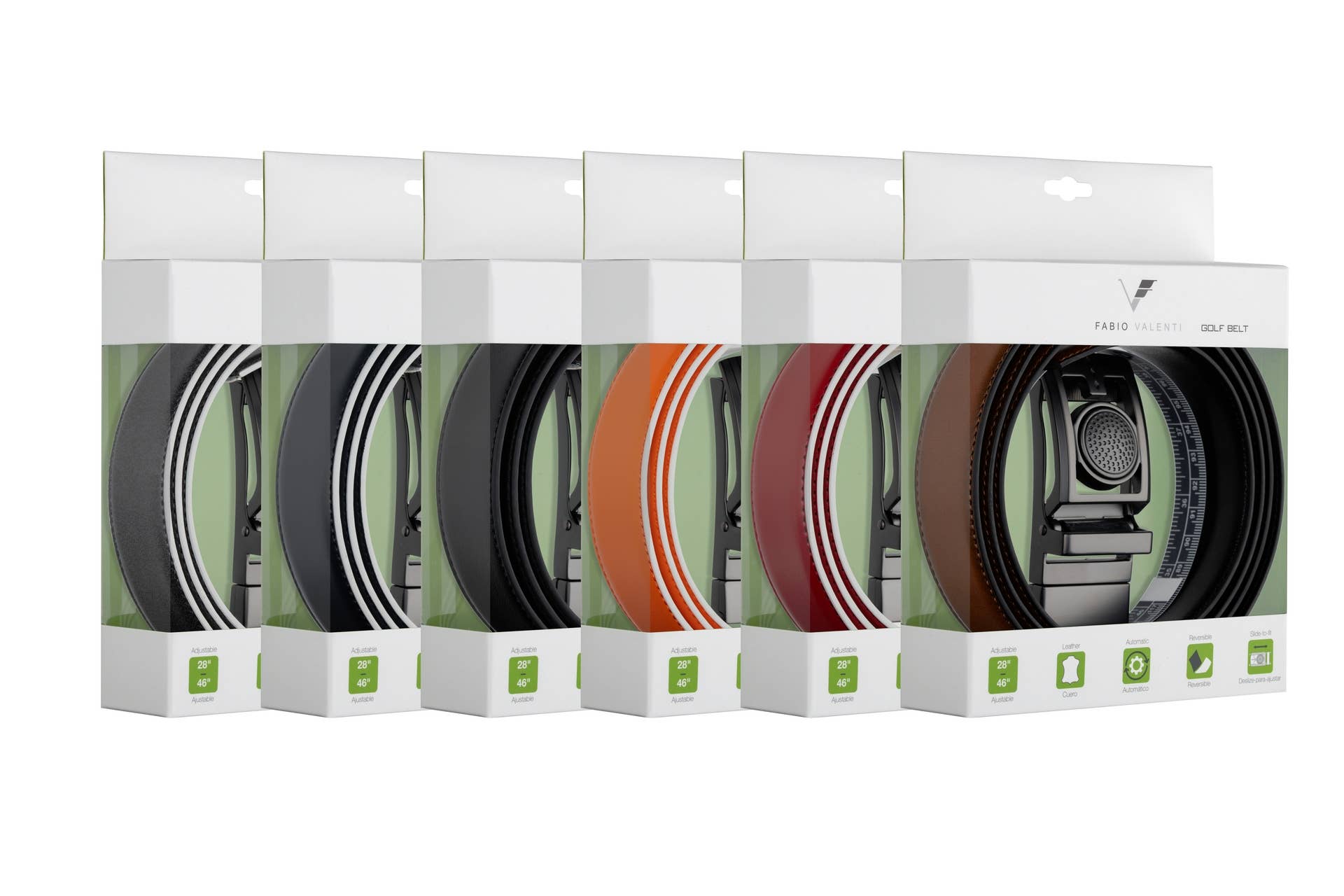 Fabio Valenti - Wholesale Belt - Men's - golf belt with marker5