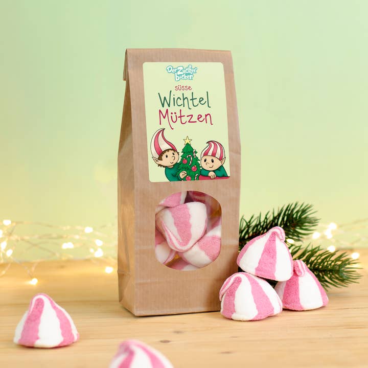 Der Zuckerbäcker - Wholesale Marshmallow - Elf Hats Lucky Bag M Marshmallows Christmas1