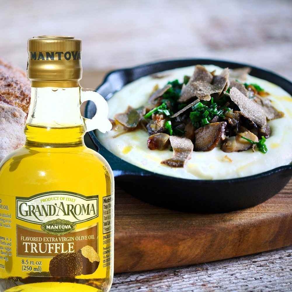 Fine Italian Food - Wholesale Olive Oil - Mantova Grand'Aroma Truffle Extra Virgin Olive Oil, 8.5 oz.2