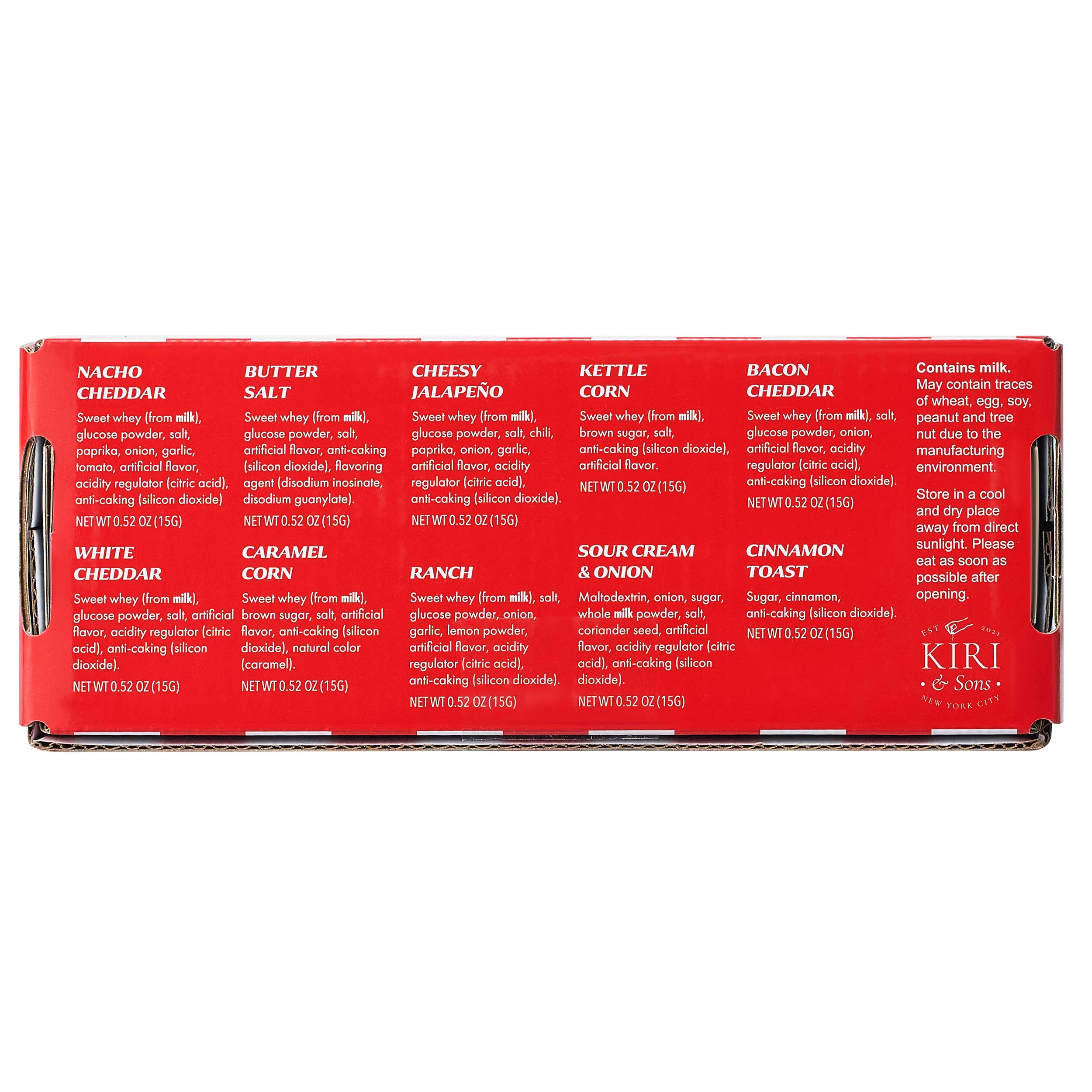 The Wine Savant /  Khen Glassware - Wholesale Dried Spice Mix - Gourmet Popcorn Seasoning Sampler Kit, 10 Flavor Variety4