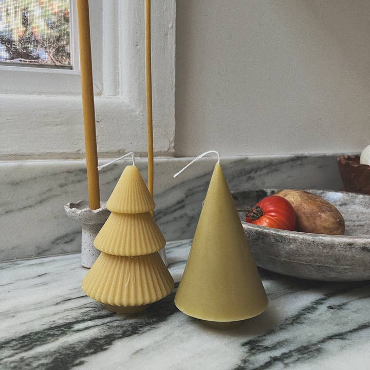 Whiskey + Wine - Wholesale Pillar Candle - Holiday Tree no. 1Â
