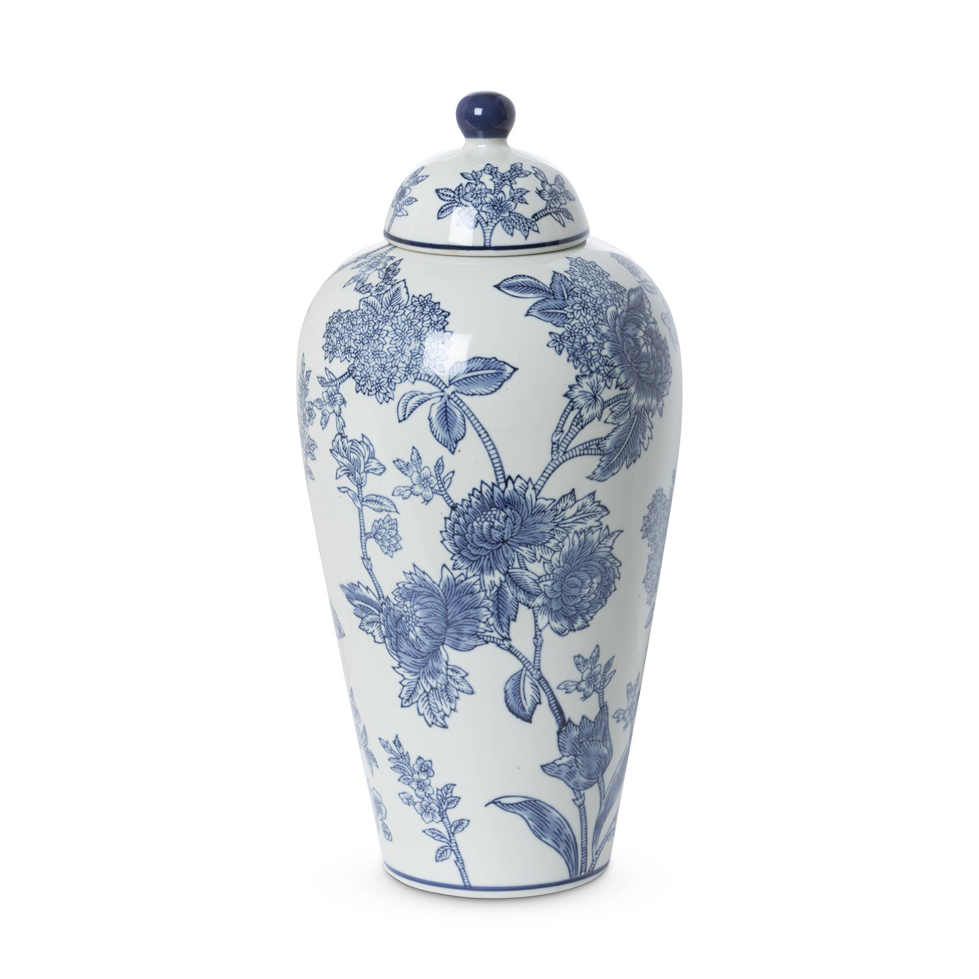 Park Hill Collection - Wholesale Decorative Figurine - Porcelain Lidded Yoshino Jar1