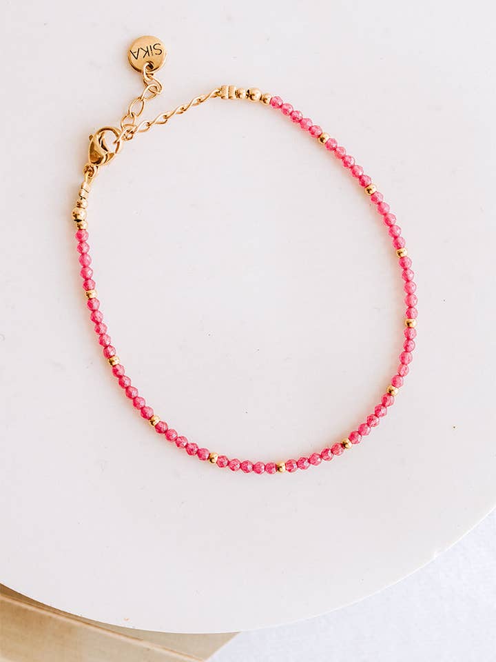 Bracciale Alya - Ruby per la vendita all'ingrosso da parte di SIKA BIJOUX