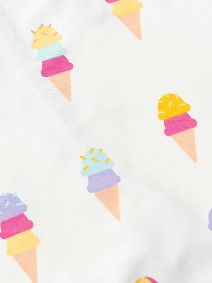 Monica + Andy - Wholesale Jumpsuit - Baby - Flowy Romper_Ice Cream Social6