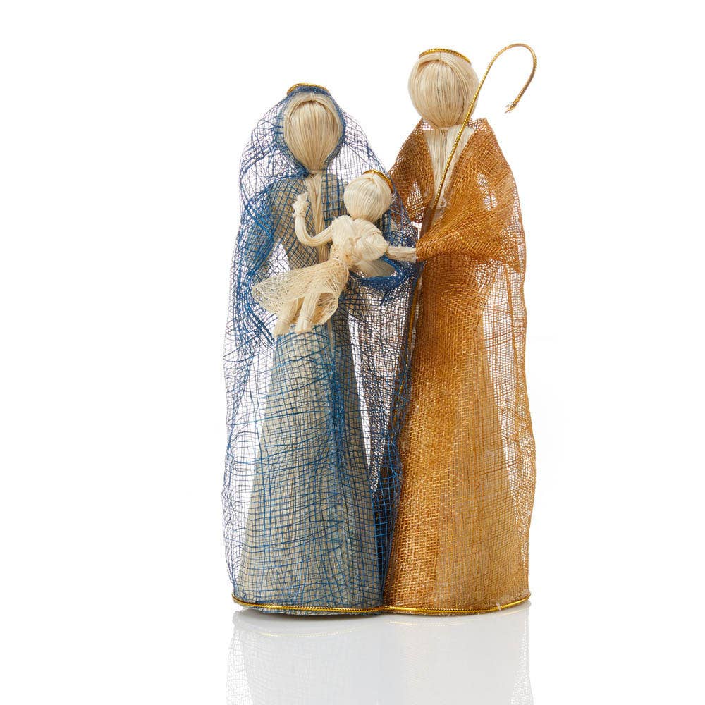 SERRV International - Vente Crèche de Noël - Sainte Famille de Sinamay0