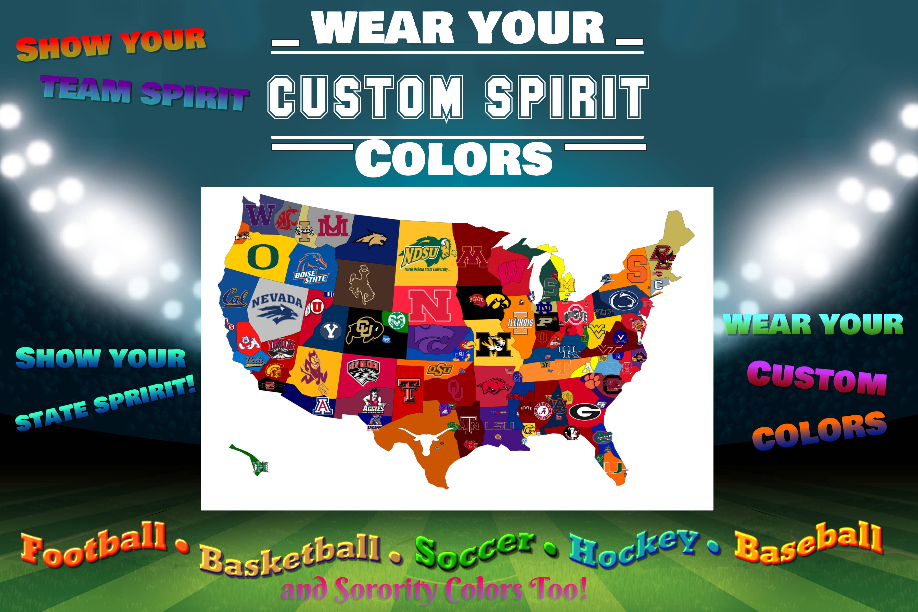 Bead Me Silly - Wholesale Woven/Braided Bracelet - CUSTOM School/Spirit Bracelet - Sports & Sorority & States6