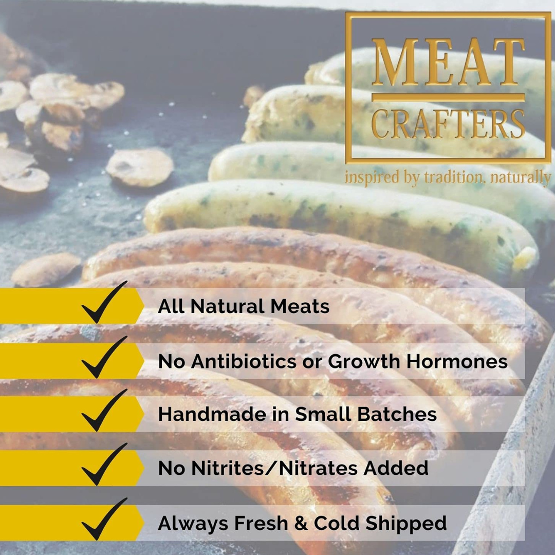 MeatCrafters Inc. - Wholesale Sausage - Mediterranean Lamb Sausage Links: Seasoned, Artisanal3