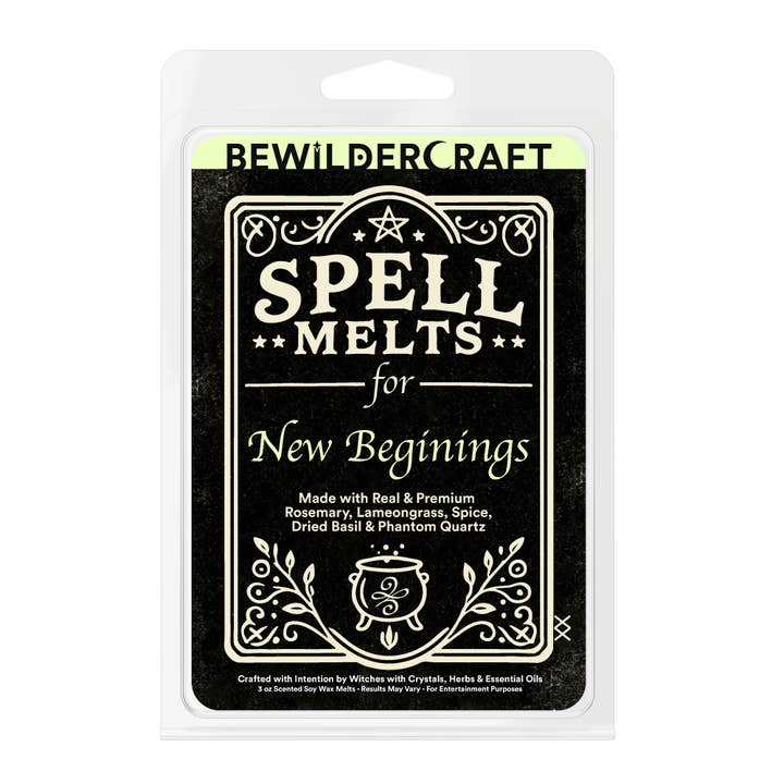 Spell Melts for New Beginnings Wax Melts for wholesale by Bewilderment