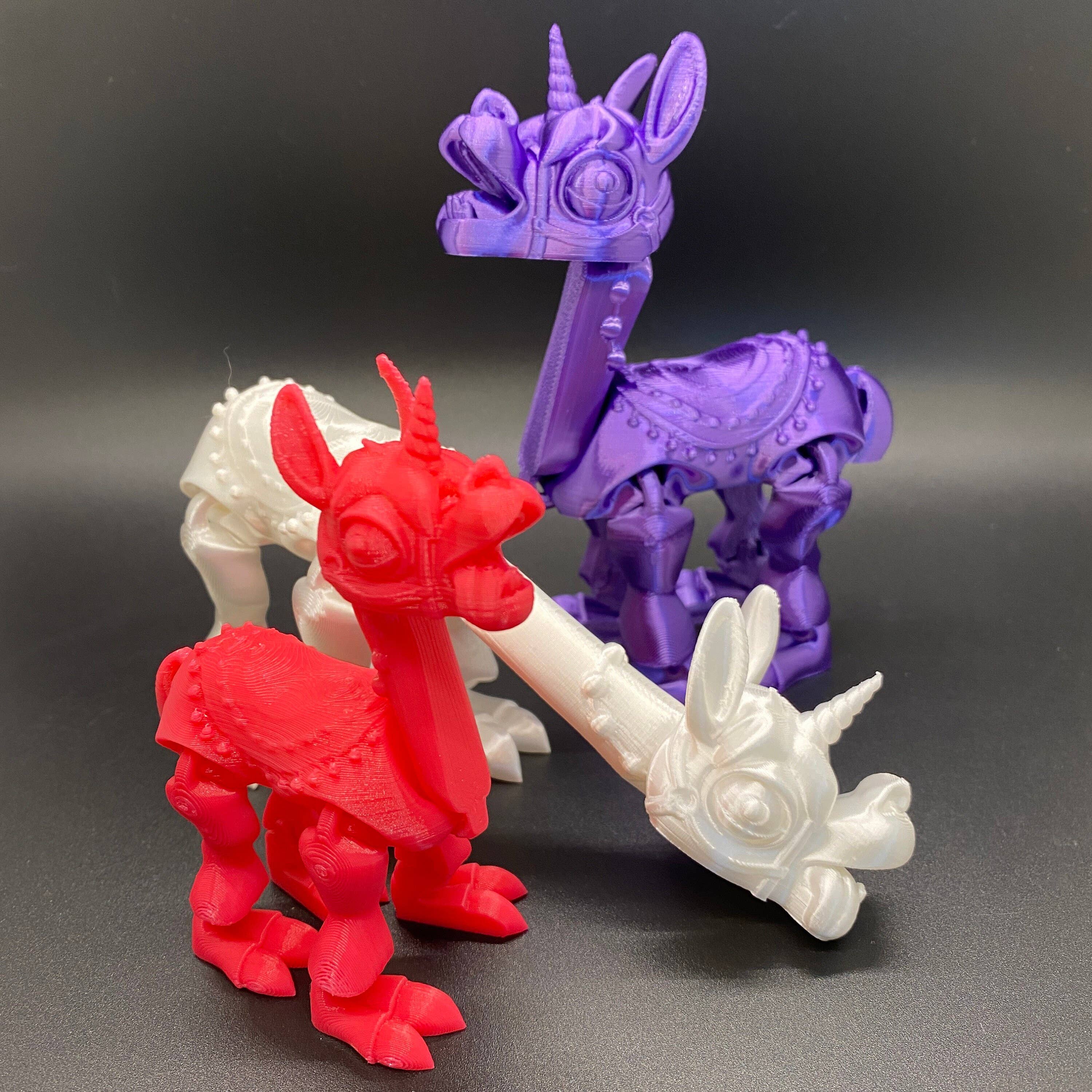 NumanPrints – wholesale Fidget Toy - Barn – Lama Unicorn Lamacorn Söt Fidget Leksak Sett på8