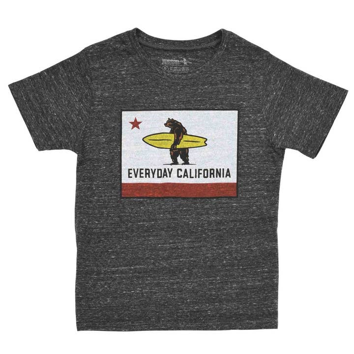 El Joven Tee - Kid's California Surfing Bear Tee for wholesale by Everyday California