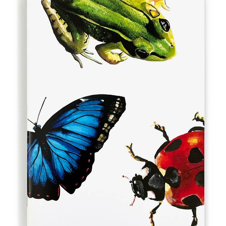 Critters 2 notesbog, stor tom notesbog med naturtema for engroshandel hos J6R6