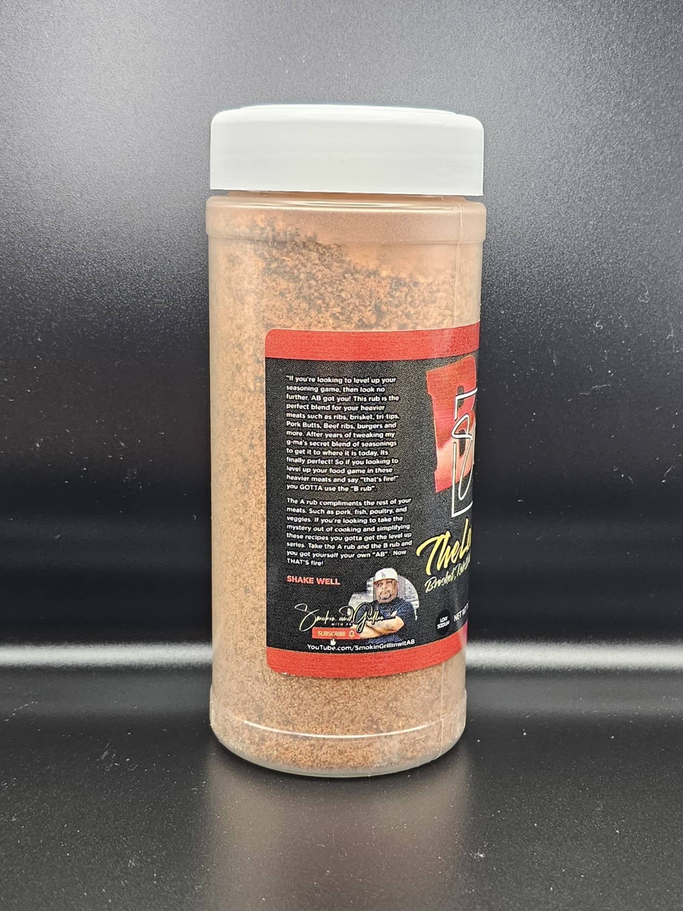 Sweet Smokie Joe, LLC - Wholesale Rub - AB's The Level Up - B Rub1