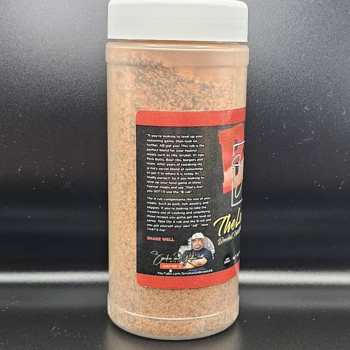 Sweet Smokie Joe, LLC - Wholesale Rub - AB's The Level Up - B Rub1