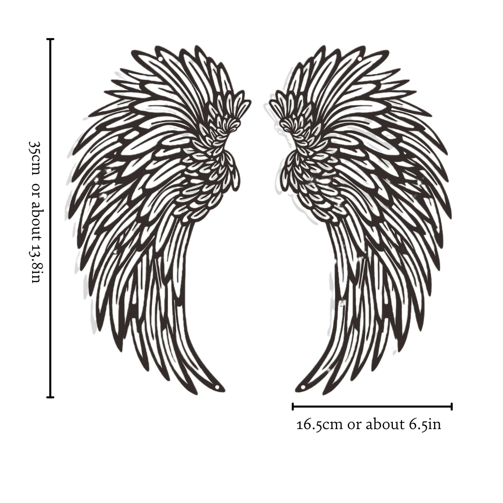 Moderny - Vendita all'ingrosso Decorazione da parete 3D - Decorazione da parete ali d’angelo con luci LED5