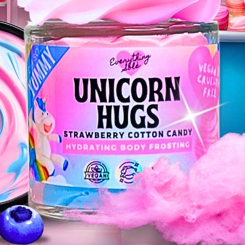 Crème Corporelle Fraise Barbe à Papa – Hydratation et Éclat pour la vente par Everything Solé