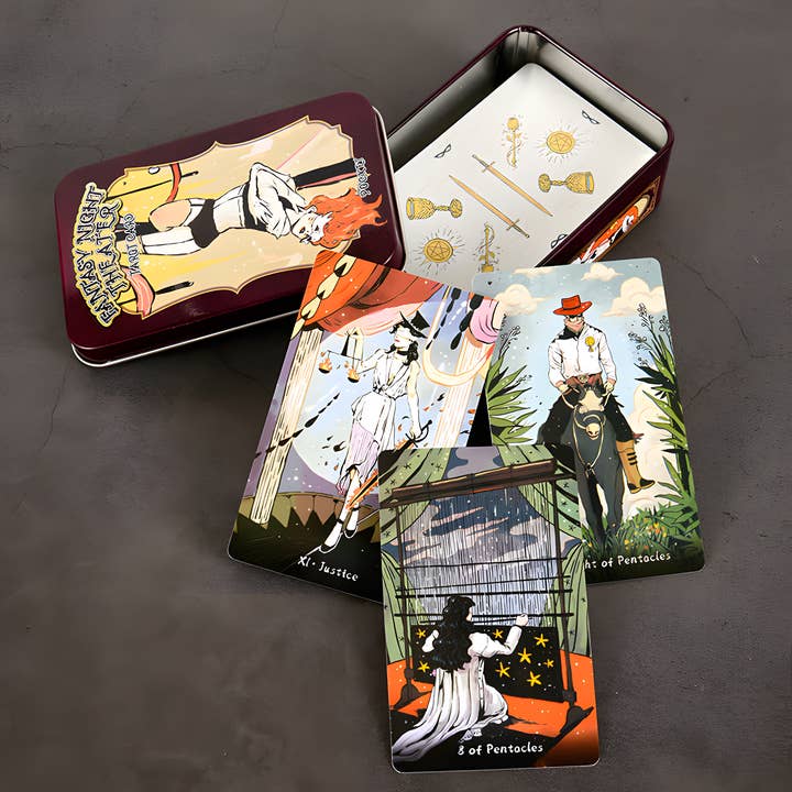 Vermilion Collection – wholesale Tarot cards – Fantasy Night Theater Tarot16