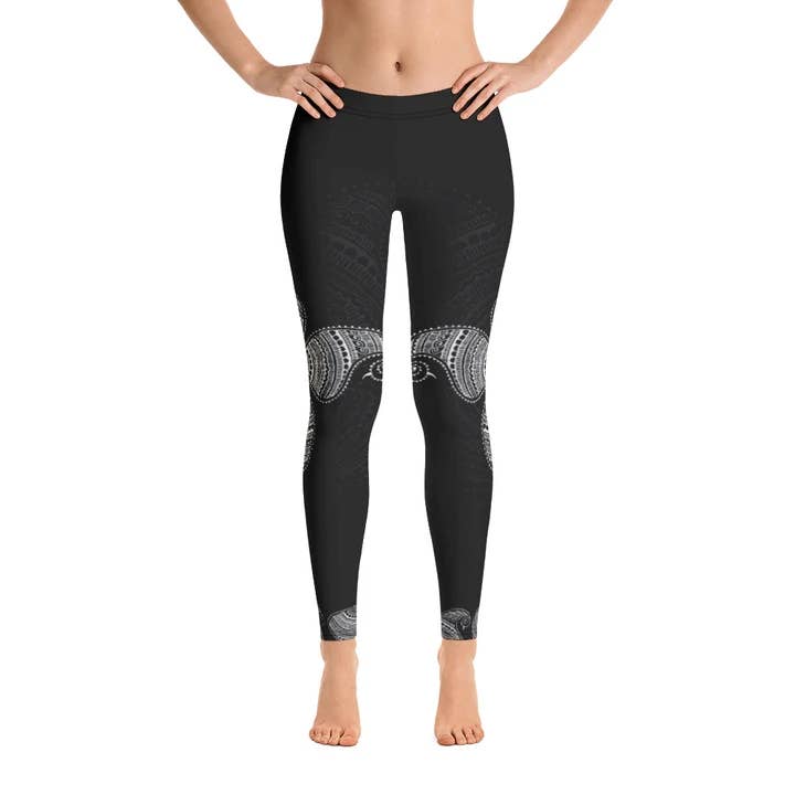Leggings Stampa All-Over per la vendita all'ingrosso da parte di SuniaYoga