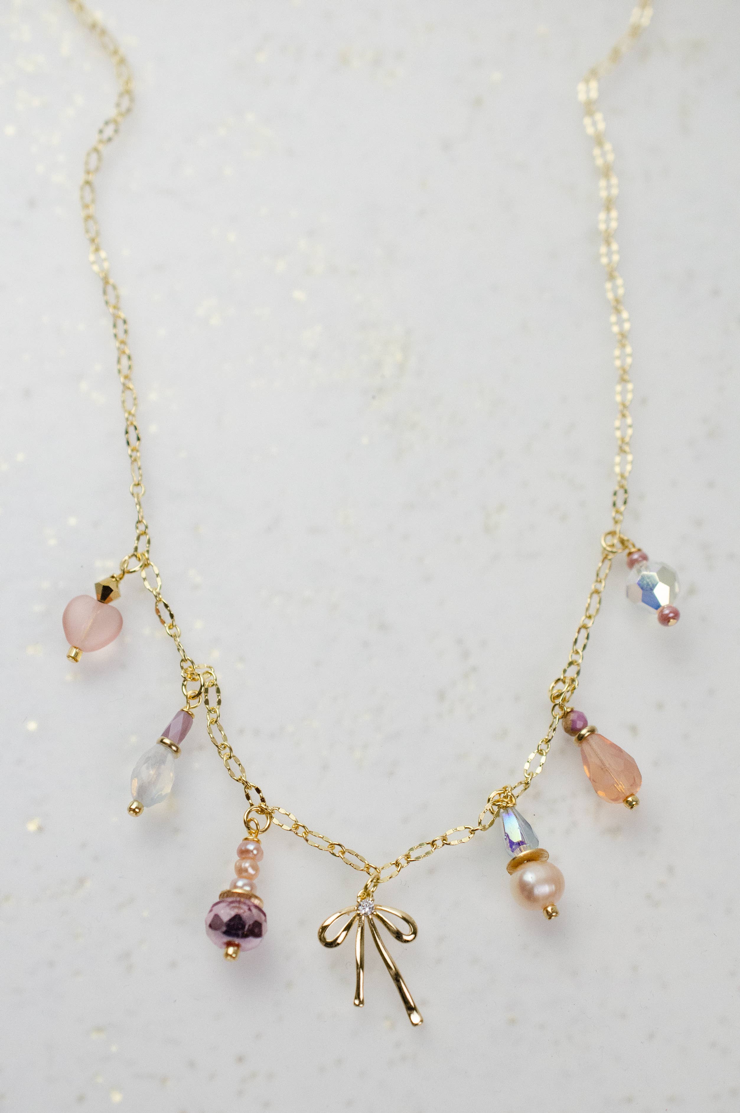 Jill Makes - Wholesale Pendant/Charm Necklace - Bow Charm Necklace3