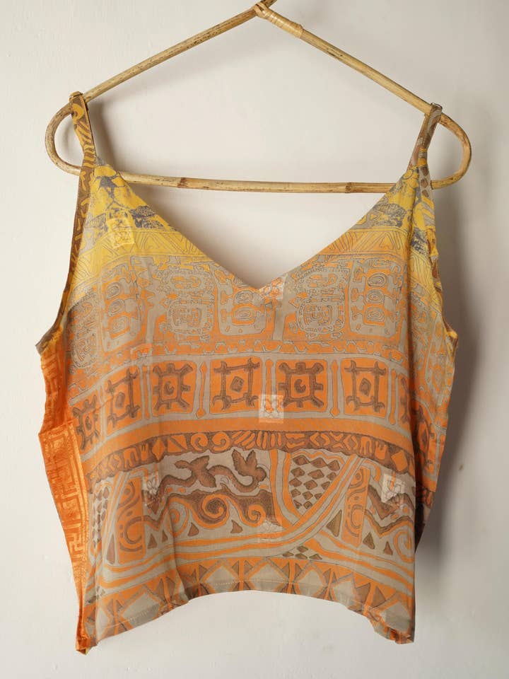 Annahmol - Wholesale Camisole - Women's - Vintage Silk Zero-Waste Cami56