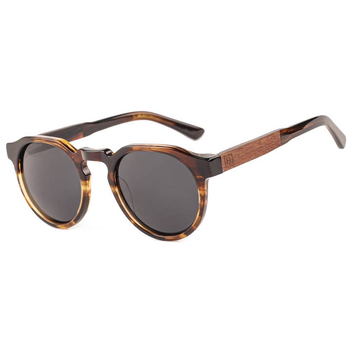 Billy Boston® - Wholesale Sunglasses – Women's - Yeager - Acetate & Wood Sunglasses3