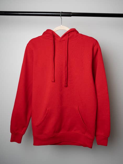 Red Fleece Cozy Hoodie - Women for wholesale on Faire1