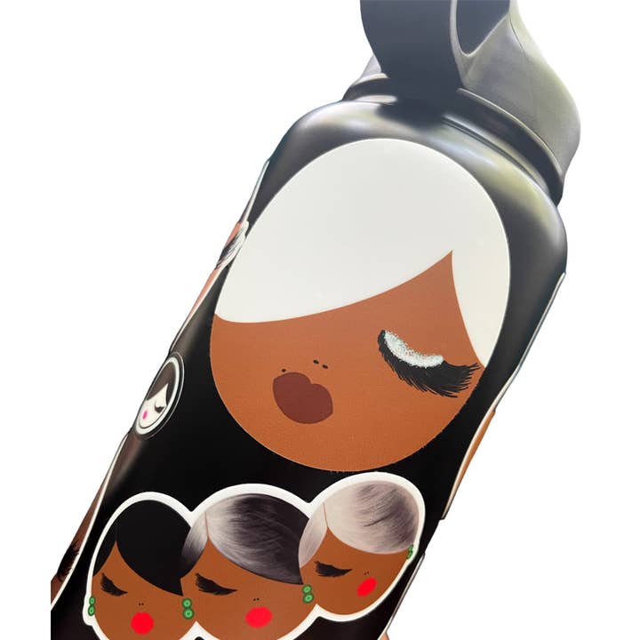 Sparkle Blu - Wholesale Sticker - Foxy Woman Sticker | Vinyl Waterproof Sticker | White Hair3