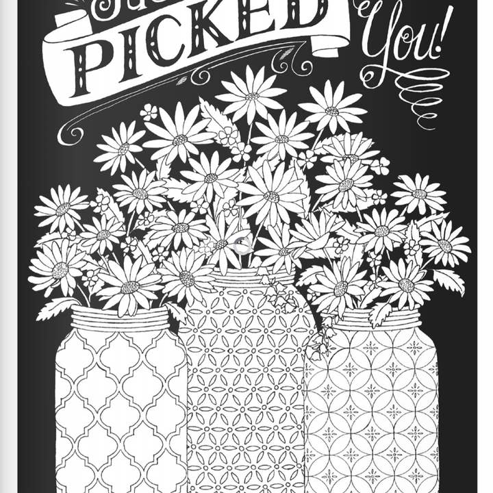 Wellspring - Wholesale Kleurboek - Volwassene - Kleurboek Chalk-Style - Simple Life2