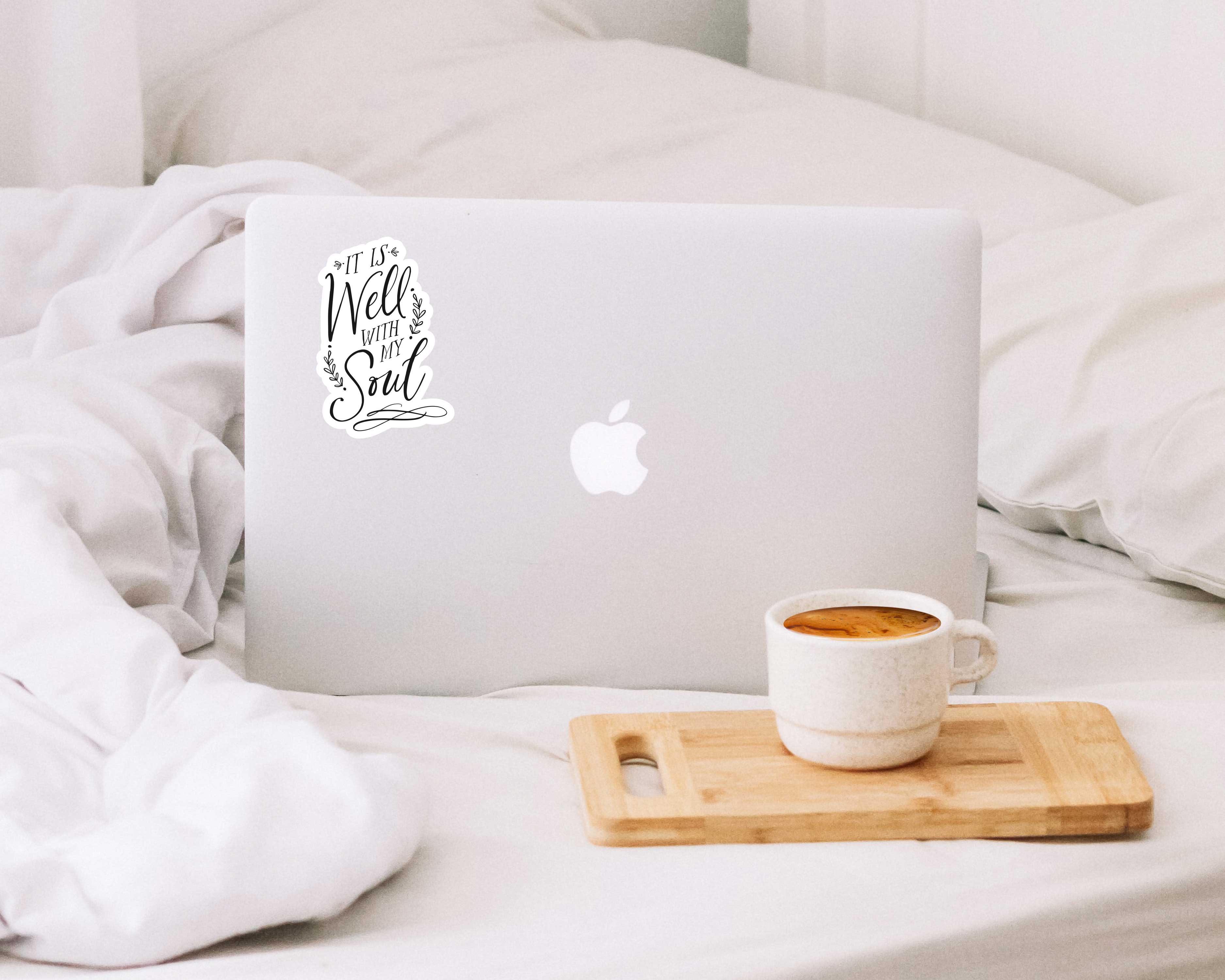 Clairmont & Co - Wholesale Sticker - It Is Well, Bottle Sticker, Laptop Stickers, Faith Based1