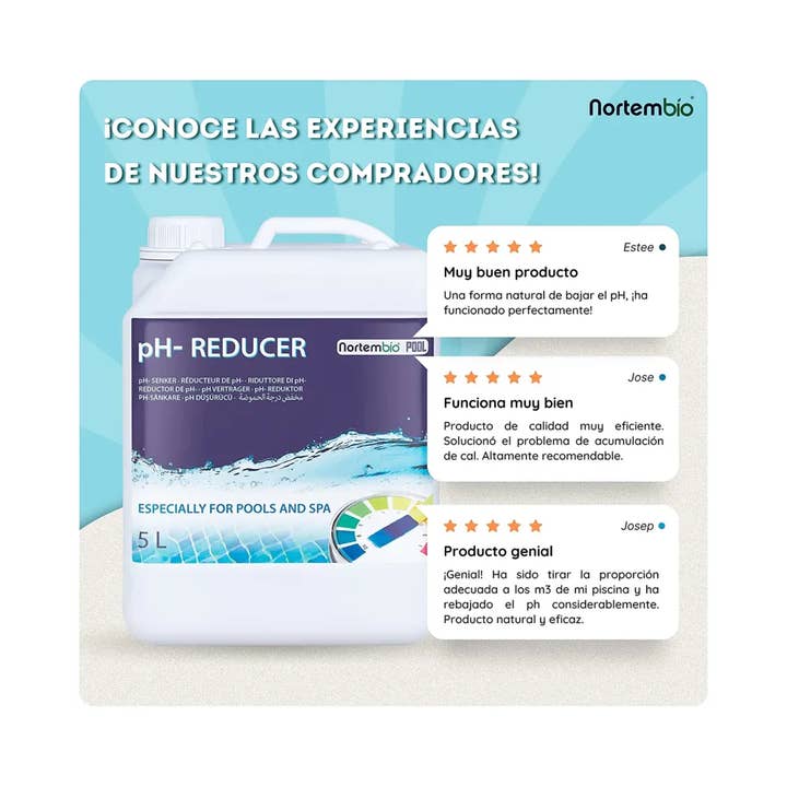 NORTEM BIOTECHNOLOGY GROUP - Wholesale Dried Spice - Ph 5 L Reducer For Pool And Spa. Improve Quality2