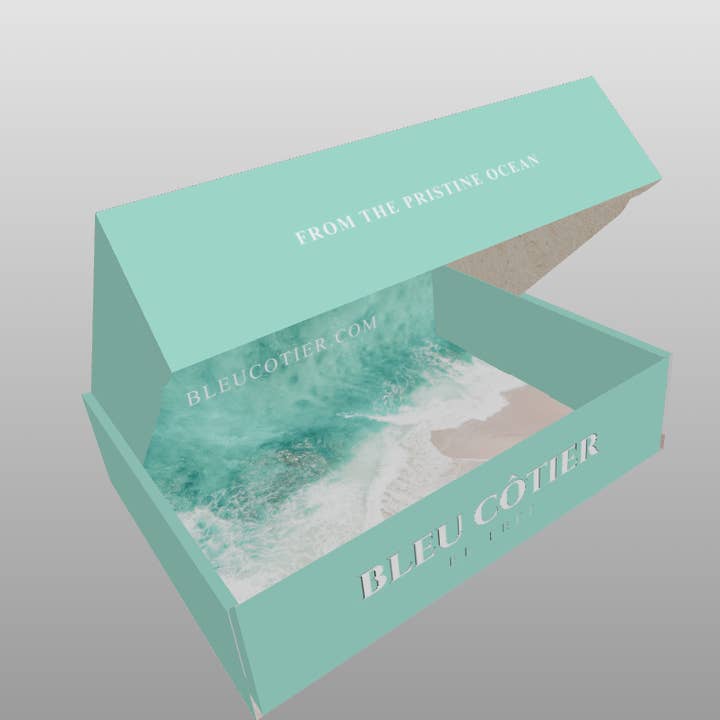 BLEU COTIER USA - Wholesale Bath & Body Set - Turquoise Beach Spa Gift Box6