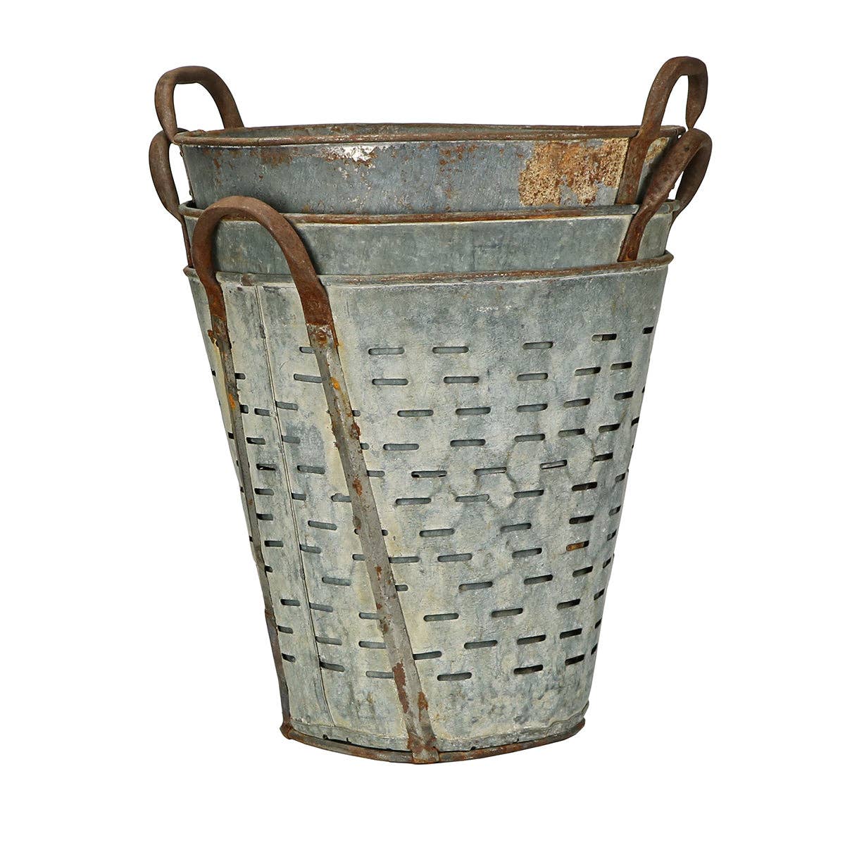 Blue Ocean Traders - Vente Paniers - Panier à olives en métal3