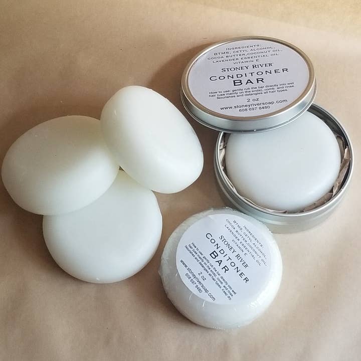 Stoney River Soaps - Wholesale Hair Conditioner - Conditioner bars, shrink wrapped