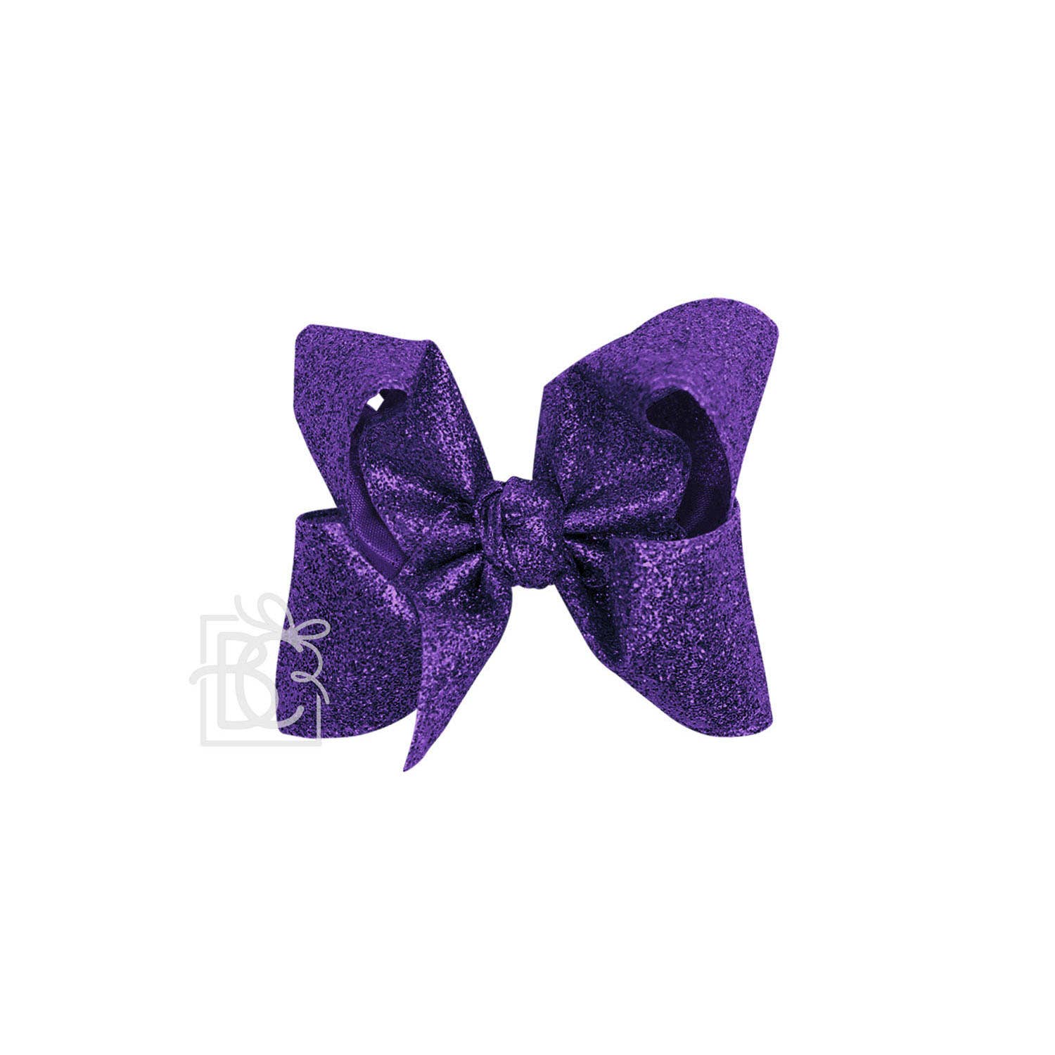 Beyond Creations, LLC - Wholesale Hair Bow - Kids - GLITTER METALLIC BOW ON CLIP9
