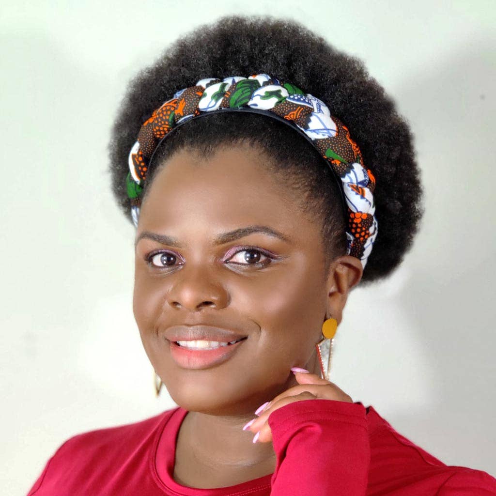 Duma Mbili - Vente Bandeau – femme - Bandeau rembourré Amina1